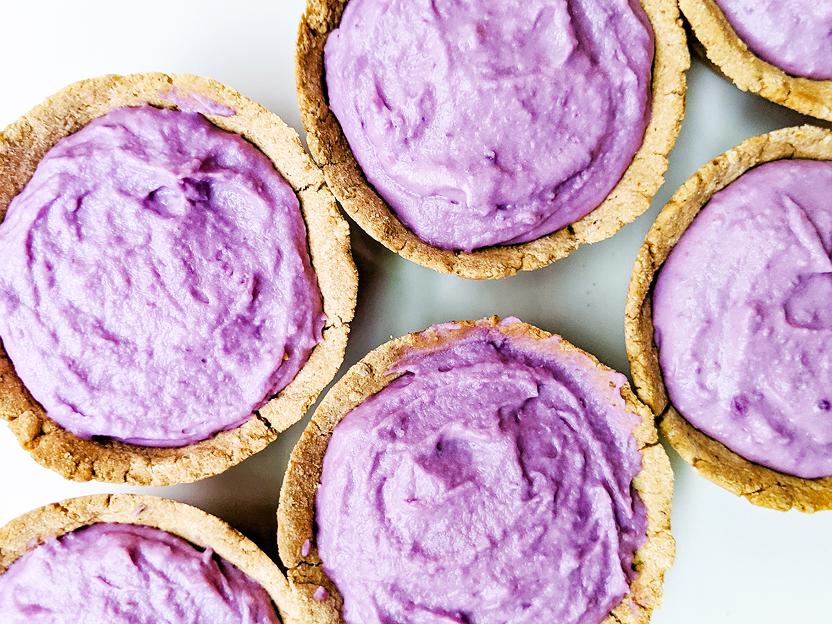 Okinawan Purple Sweet Potato Tarts AIP Paleo The Open Cookbook