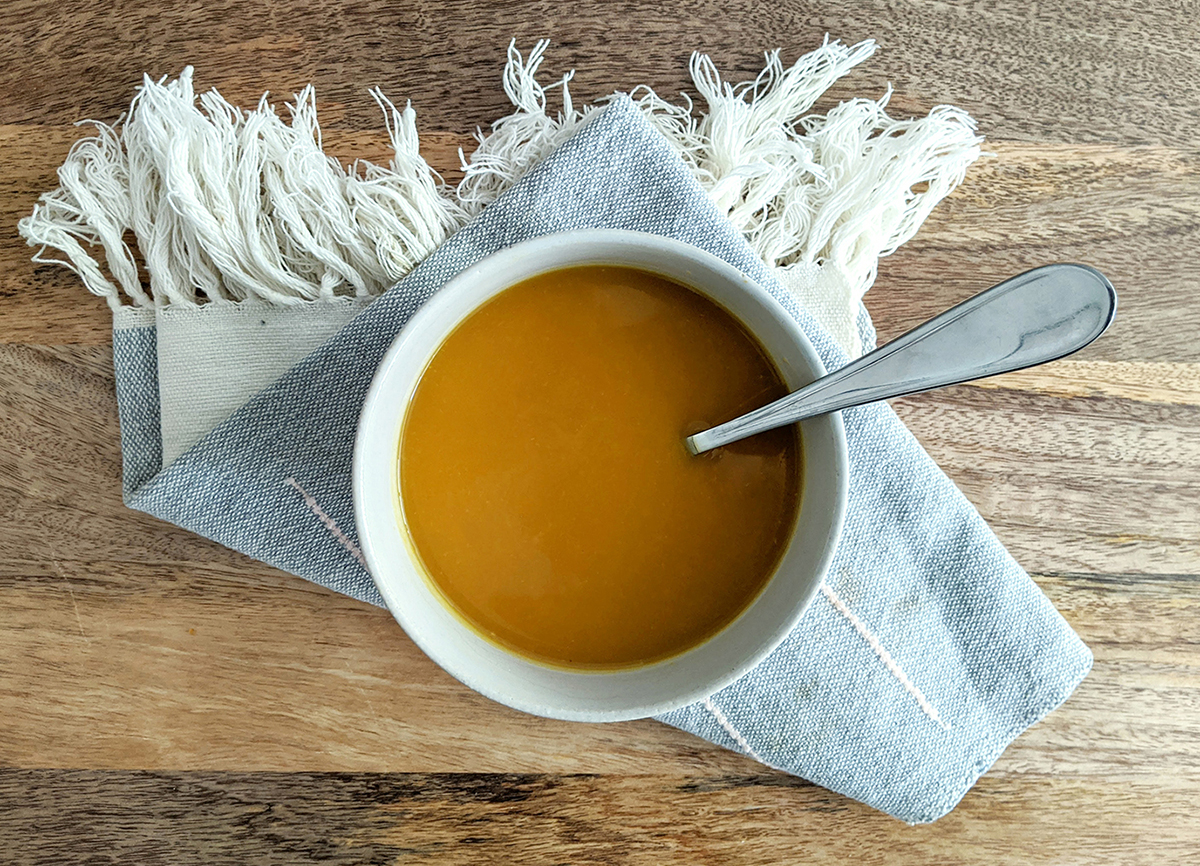 Butternut Squash & Sweet Potato Soup