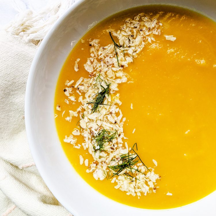 Simple Roasted Carrot & Fennel Soup (AIP/Paleo) The Open Cookbook
