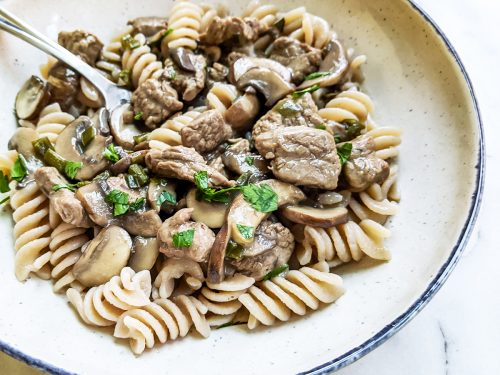 Easy Paleo Beef Stroganoff (AIP & lowFODMAP) The Open