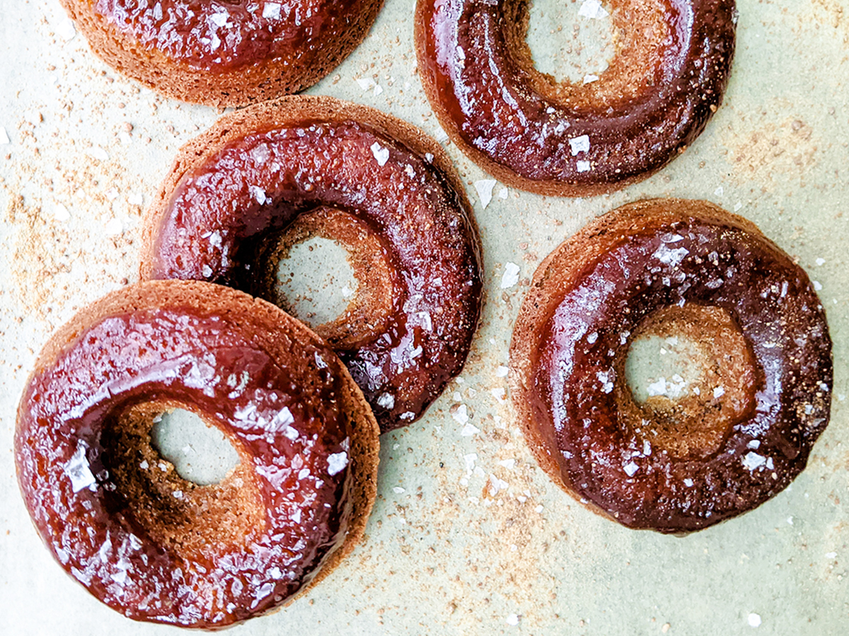 Salted Caramel Mochi Donuts (AIP/Paleo)