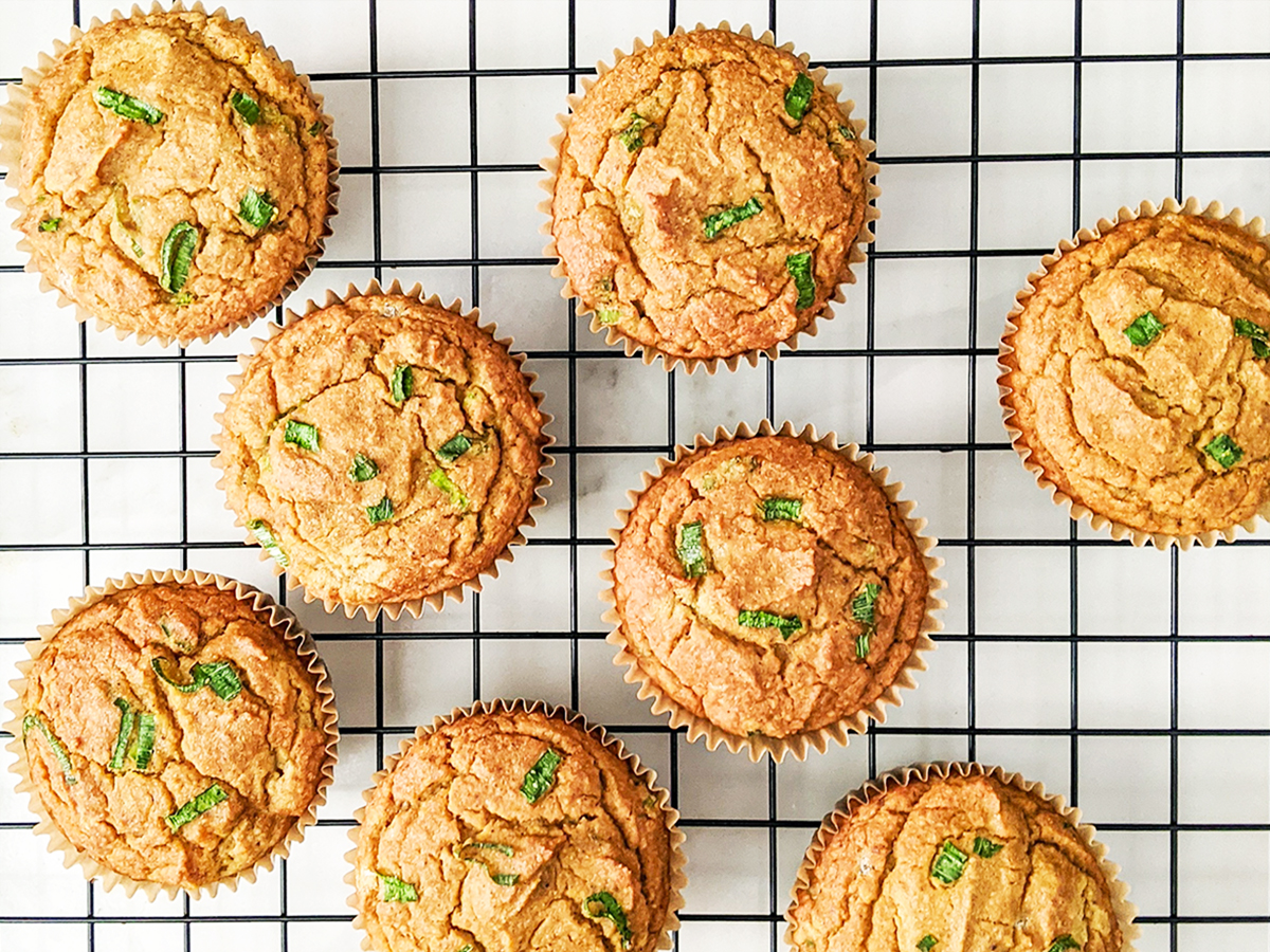 Butternut Squash Scallion Muffins (AIP/Paleo)