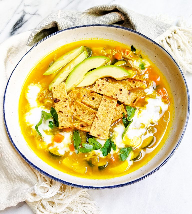Paleo Tortilla Soup (Whole30, Top 8 Free) | The Open Cookbook