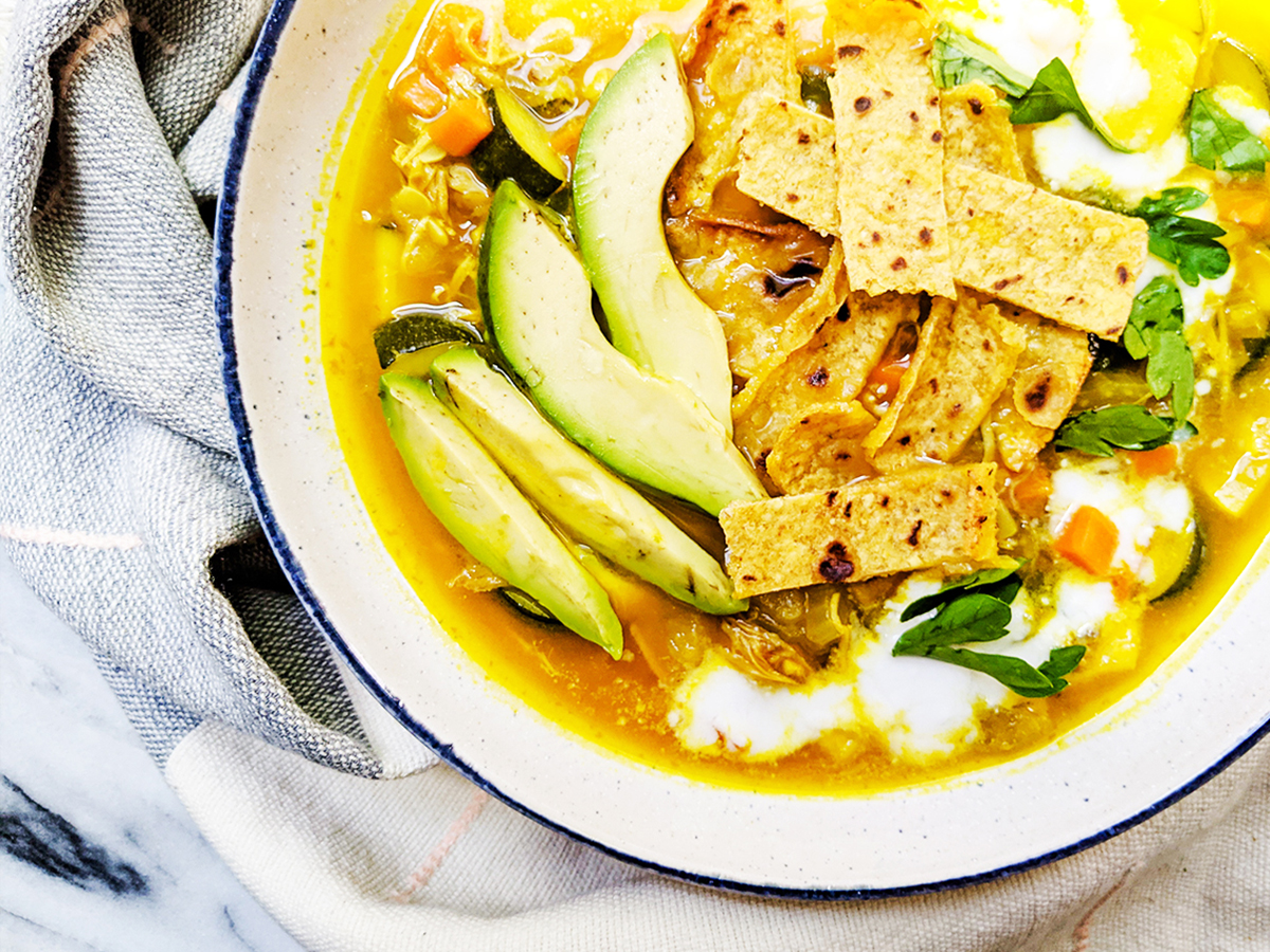 Paleo Tortilla Soup (Whole30, Top 8 Free)