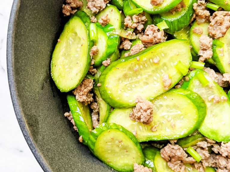 Simple Cucumber & Beef Stir Fry The Open Cookbook