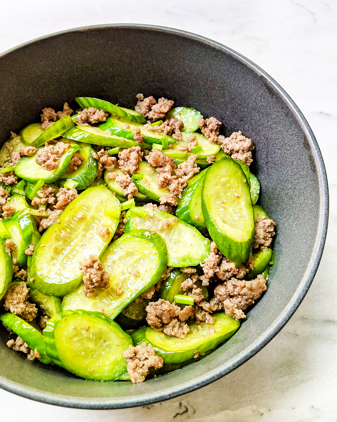 Simple Cucumber & Beef Stir Fry The Open Cookbook
