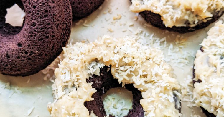AIP German “Chocolate” Cake Donuts (Top 8 Free)