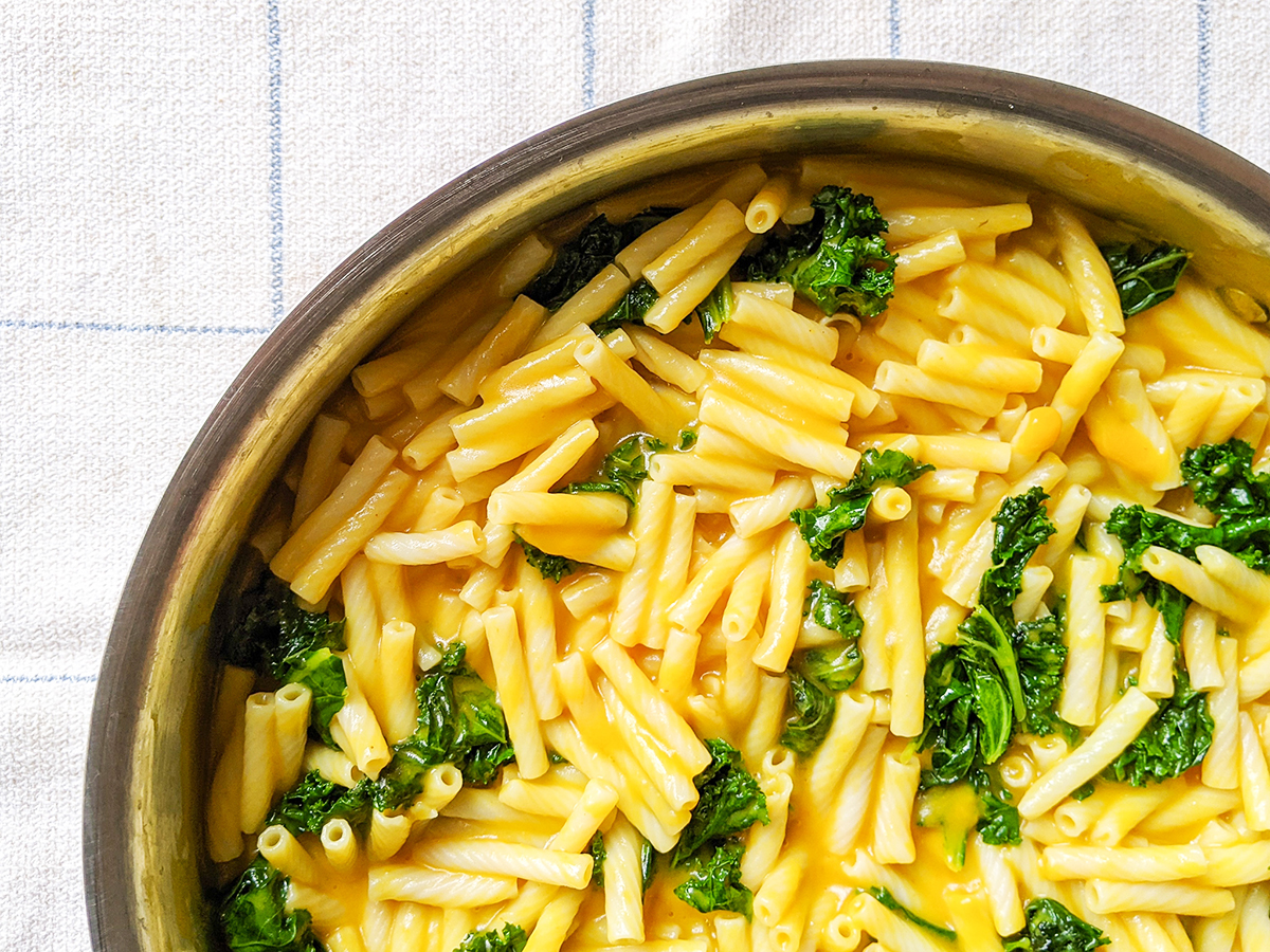 Easy Vegan Kale Mac & “Cheese” (AIP)