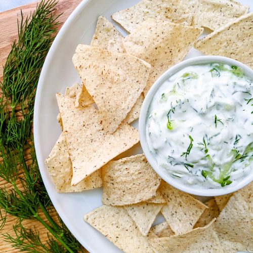 5-ingredient Dairy-free Tzatziki (low-fodmap) 