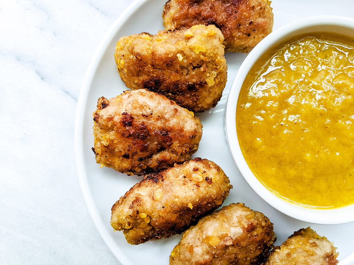 AIP Chicken Nuggets with Banana Ketchup