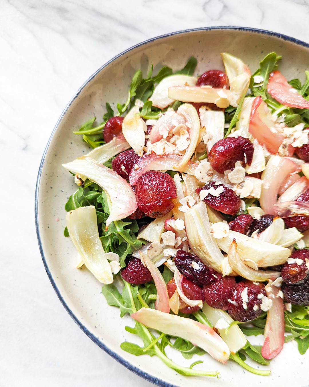 Warm Roasted Grape & Fennel Salad (AIP, Paleo) The Open Cookbook