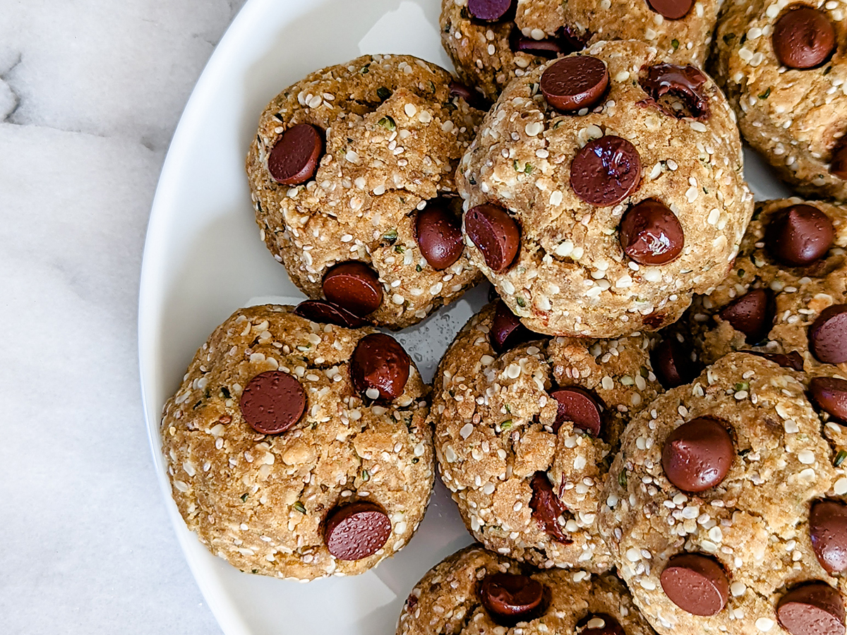 Paleo Chia Hemp Seed Cookies (Vegan, Top 8 Free)